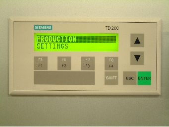Siemens HMI panel