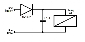 Matrix output diode smoothing