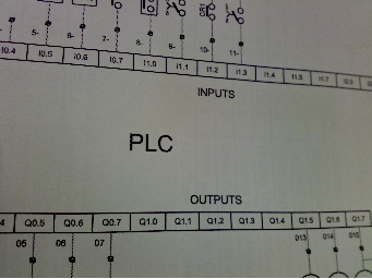 Liquid filling machine plc circuit