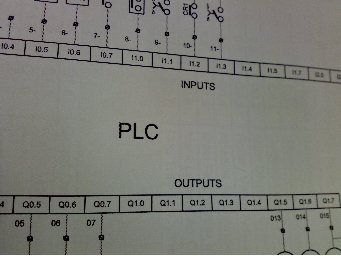 Liquid filling machine plc circuit
